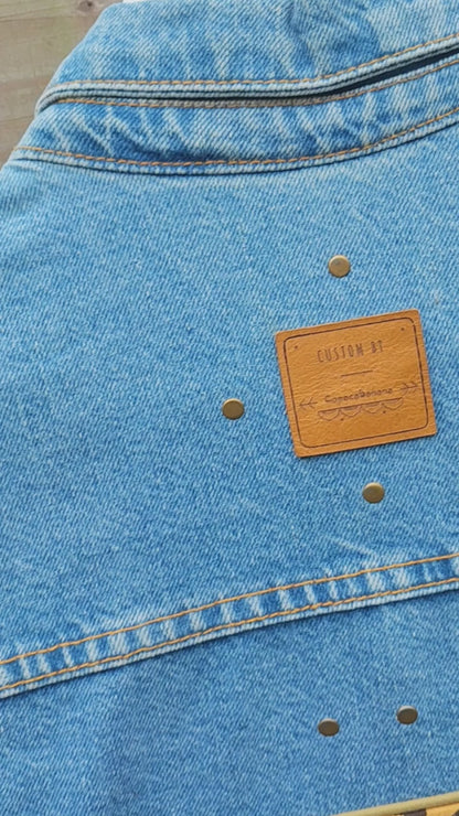 VESTE JEANS UPCYCLÉE