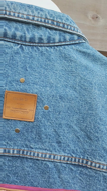 VESTE JEANS UPCYCLÉE