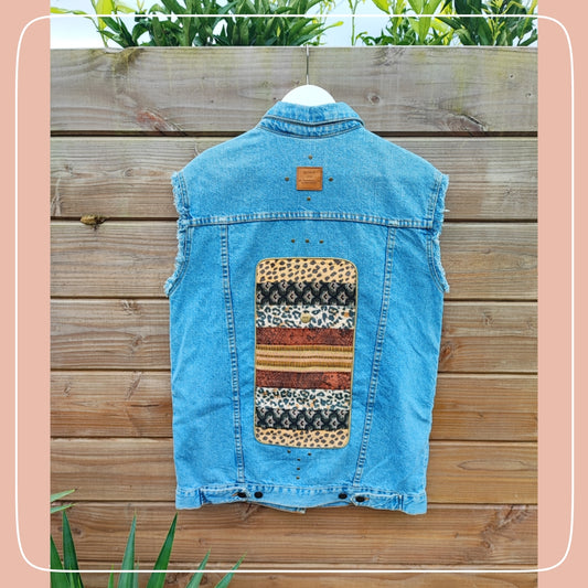 VESTE JEANS UPCYCLÉE