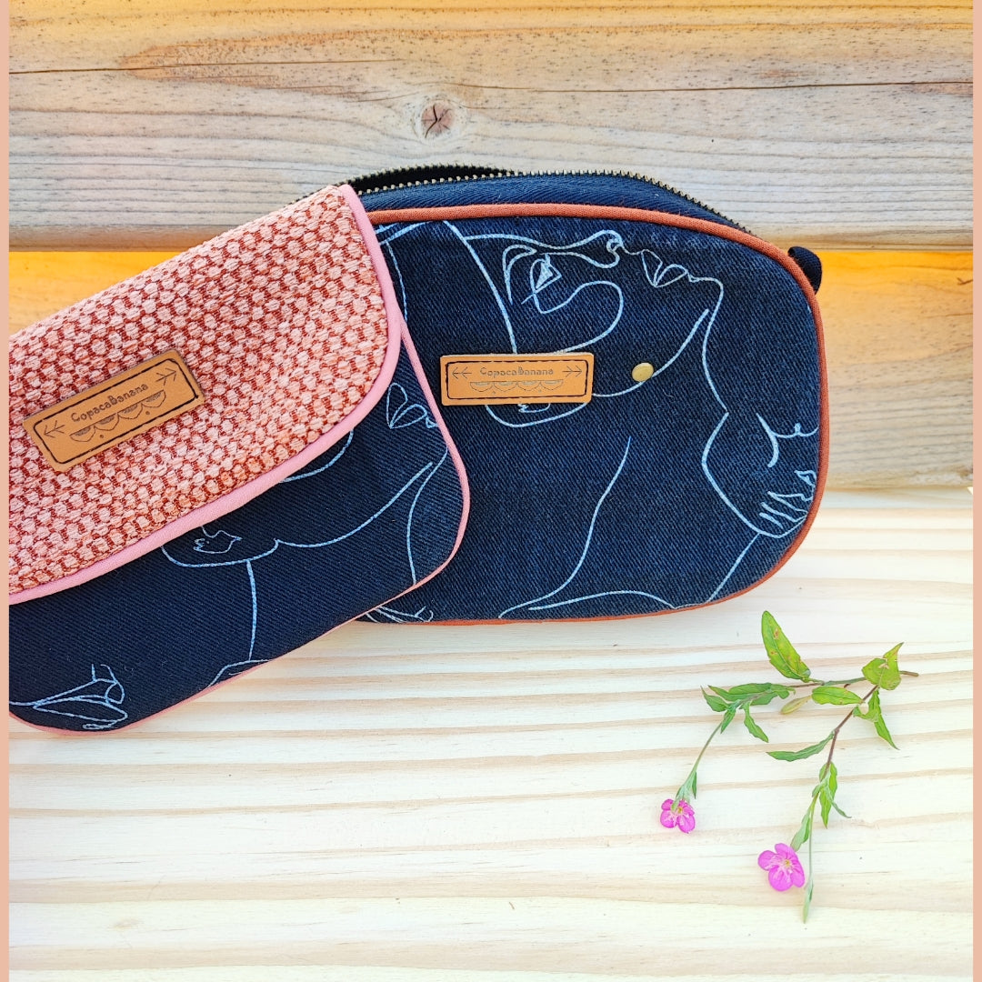 ENSEMBLE BANANE POLA+PORTEFEUILLE