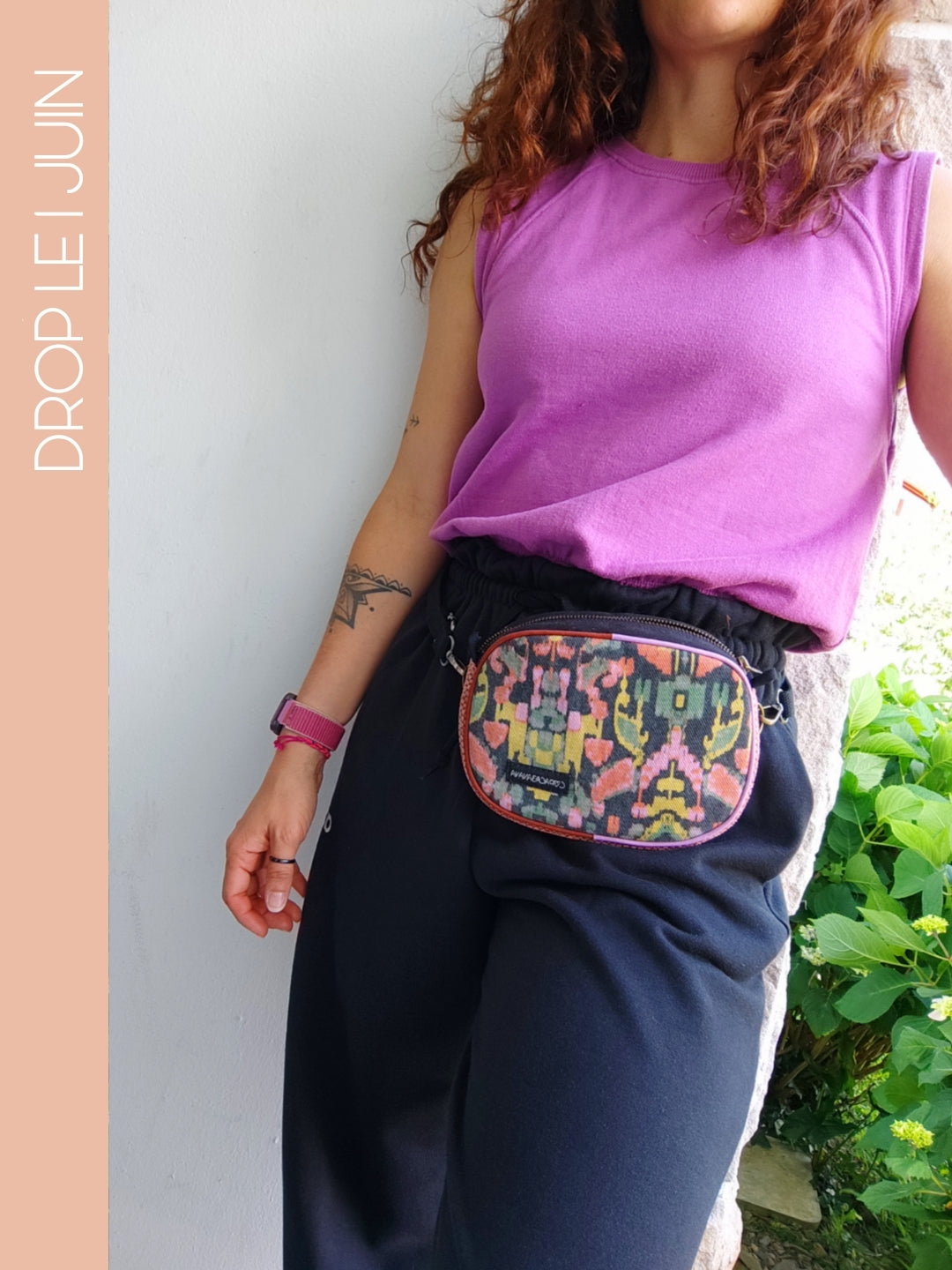 ENSEMBLE BANANE POLA+PORTEFEUILLE